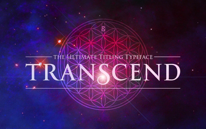 Przykładowa czcionka Transcend #1